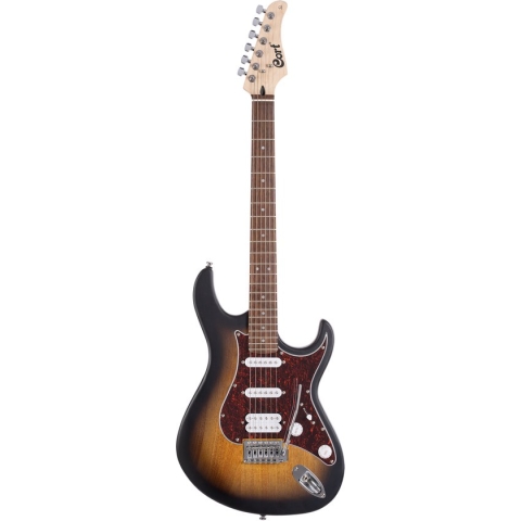 Cort G110 Open Pore Sunburst - Elektrische gitaar - sunburst