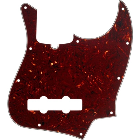 Fender Pickguard J-Bass Modern Style Tortoise Shell 4-Play - Pickguard voor basgitaar