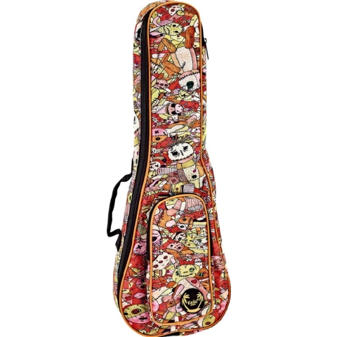 Ortega KUB-VP-CC Keiki Gig-Bag Voodoo Puppet (Concert Ukulele) - Tas voor ukuleles