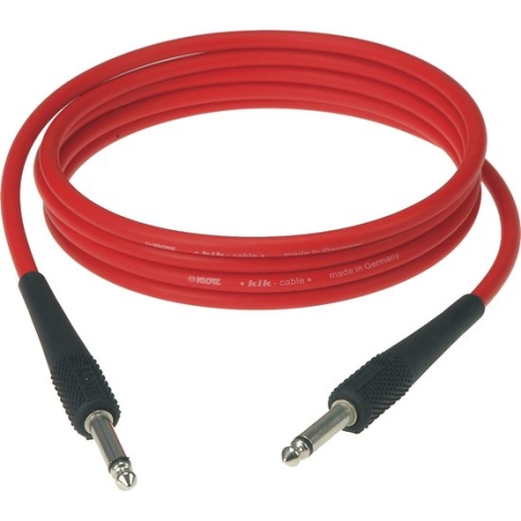 Klotz Instrumentenkabel 6m rood KIK, KIK6,0PP RT - Kabel voor instrumenten