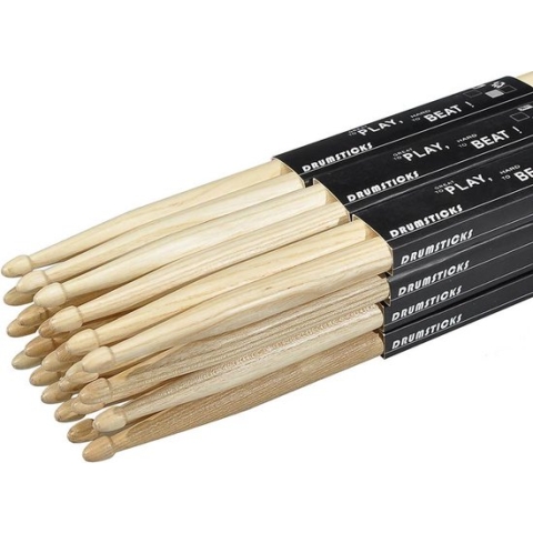 Drumstokken 5-B Hayman HAY-305-B Hickory 12-paar