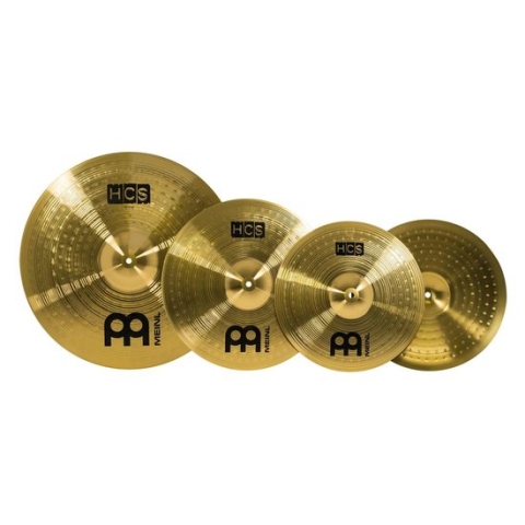 Meinl HCS Cymbal Set 20" Ride,16" Crash,14" HiHat - Bekken set