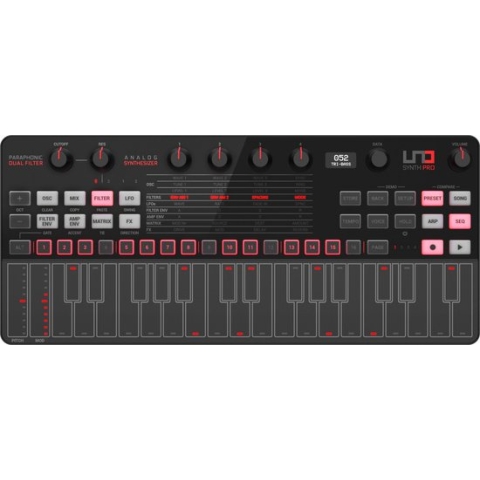 IK Multimedia UNO Synth Pro Desktop Black Edition - Analoge synthesizer