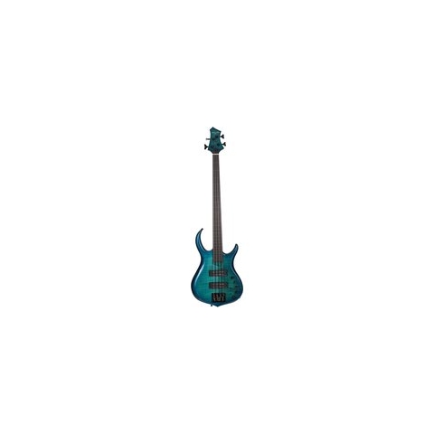 Basgitaar Sire Basses M5+ S4/TBL Transparant Blauw