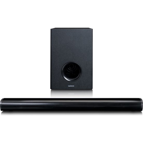 Lenco SBW-801BK - Soundbar voor TV - Met Subwoofer - Bluetooth - Zwart
