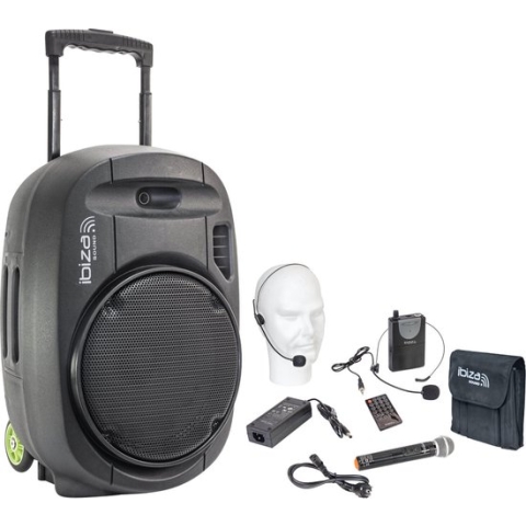 Ibiza Sound PORT12VHF-MKII, 2,54 cm (1"), 2,5 cm, 30,5 cm (12"), 30 cm, 40 - 20000 Hz, 4 Ohm