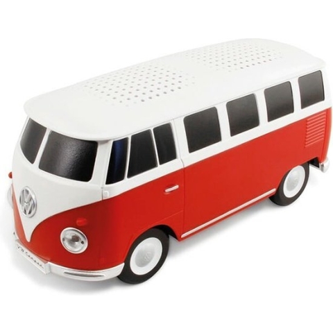 VW T1 Bus Bluetooth Speaker - rood/wit