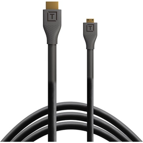 Tether Tools TetherPro HDMI Micro to HDMI 2.0 - 4.6m - Zwart