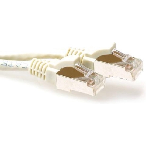 ACT FB7425 netwerkkabel 25 m Cat6a S/FTP (S-STP) Wit