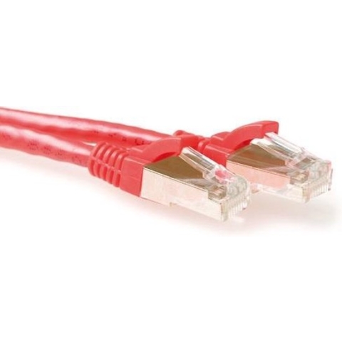 ACT FB7525 netwerkkabel 25 m Cat6a S/FTP (S-STP) Rood