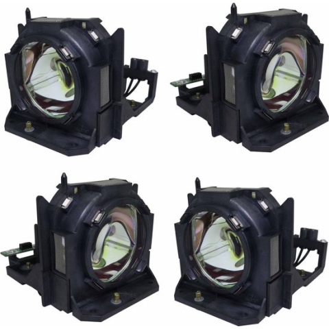 Beamerlamp geschikt voor de PANASONIC PT-DW100U beamer, lamp code ET-LAD12KF. Bevat originele SHP lamp, prestaties gelijk aan origineel.