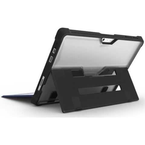 STM Dux Hoes met Standaard en Pen houder Geschikt voor Microsoft Surface Pro 2017 / 4 / 6 Zwart