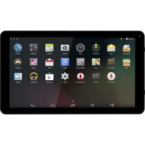 Denver Android Tablet - 16GB - 10.1 Inch - 2GB RAM - Bluetooth - TAQ10463 - Zwart