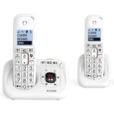 Alcatel XL785 Voice Duo Draadloze Dect Telefoons met Antwoordapparaat