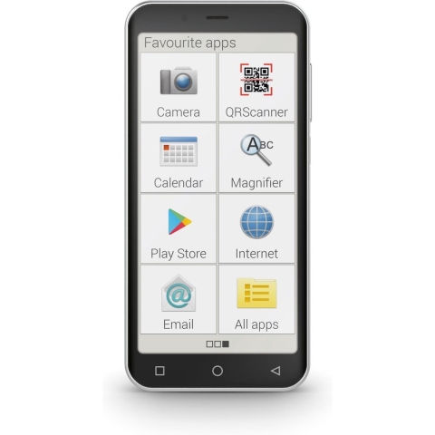 Emporia Smart 4 - Senioren Mobiele Telefoon - Zwart