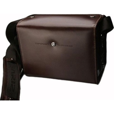 Gariz CB-LZSS Leather Small Brown