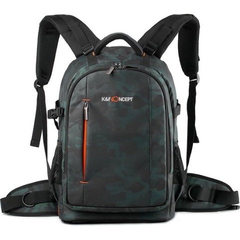 K&F Concept Backpack KF13.119 Large 31x24x46cm - Black/Green