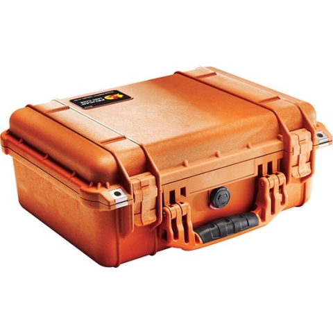 Peli Case - Camerakoffer - 1450 - Oranje - excl. plukschuim 37,100000 x 25,800000 x 15,200000 cm (BxDxH)