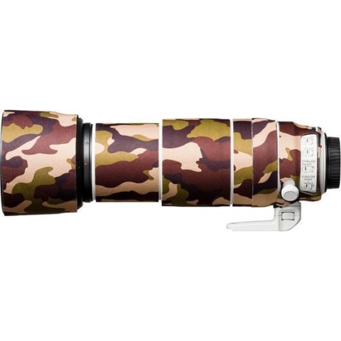 easyCover Lens Oak voor Canon EF 100-400 mm f/4.5-5.6 L IS II USM Bruin Camouflage