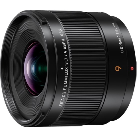 Panasonic LUMIX G 9mm f/1.7 Leica Black