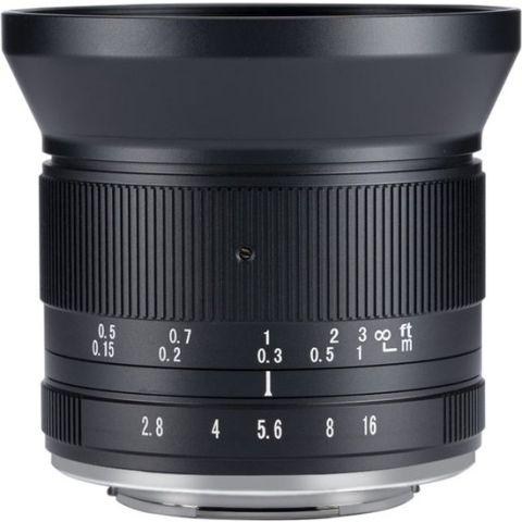 7artisans - Cameralens - 12mm F2.8 MKII APS-C voor Sony E-vatting, zwart