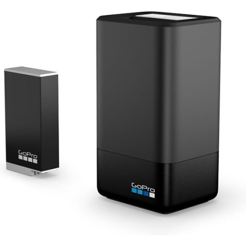 GoPro Acculader MAX Dubbel met Enduro Accu