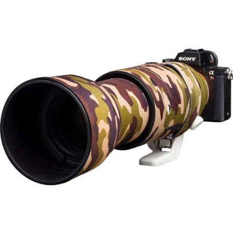 easyCover Lens Oak for Sony FE 100-400 F4.5-5.6 GM OSS Brown Camouflage