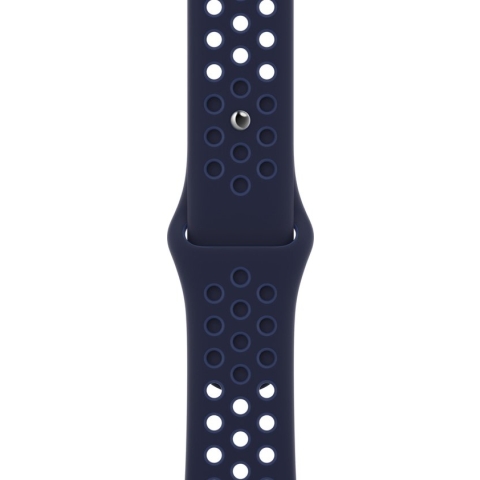 Apple Watch Nike Sportbandje  - 41mm - Midnight Navy/Mystic Navy - voor Apple Watch SE/5/6/7