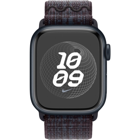 Apple Black/Blue Nike Sport Loop - 41mm