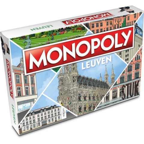 Monopoly Leuven - Familiespel - 2 tot 6 spelers