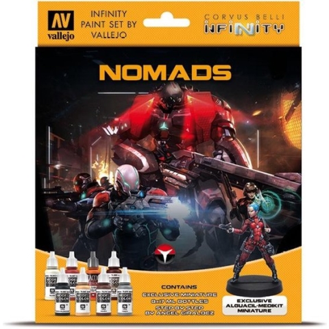Model Color Infinity Nomads - 8 kleuren - 17ml - 70233
