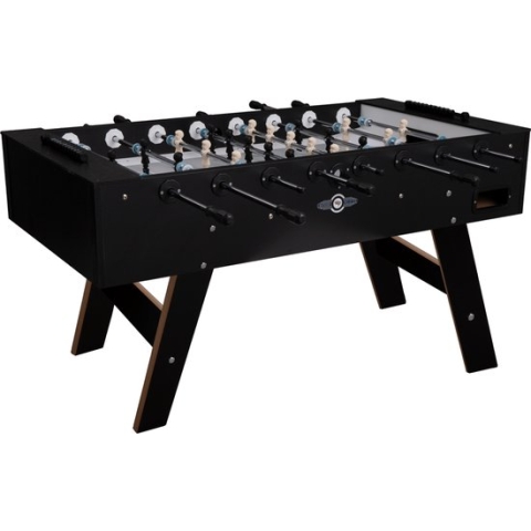 Voetbaltafel Deutsche Meister Young Line Zwart. Gemonteerd