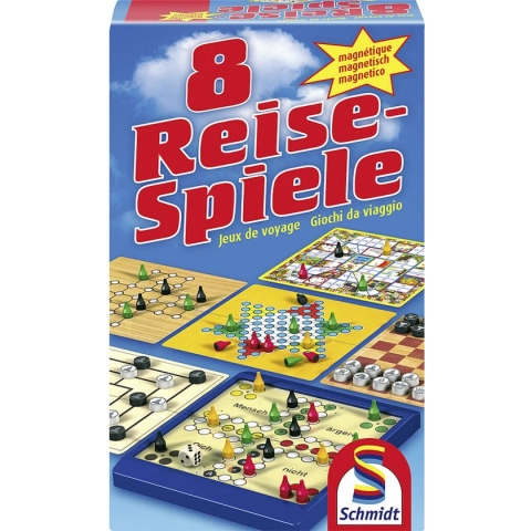 SSP Spielesammlung 8 Reise-Spiele magn. | 49102