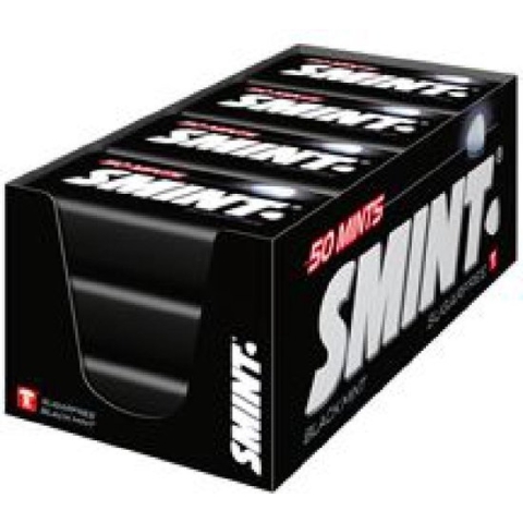 Smint XL tin blackmint 12 stuks