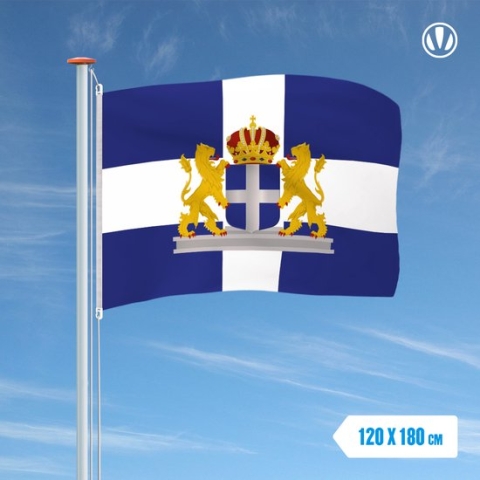 Vlag Zwolle met Wapen 120x180cm