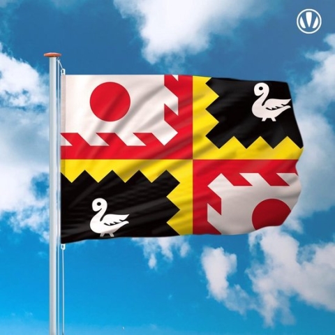 Vlag Eijsden-Margraten 150x225cm