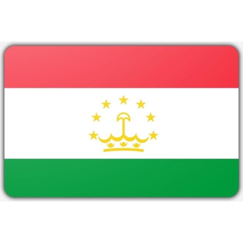 Vlag Tadzjikistan - 150 x 225 cm - Polyester