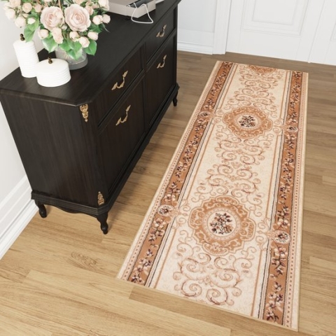 Tapiso Atlas PP Loper Vloerkleed Tapijtloper Perzisch Maat- 100x900