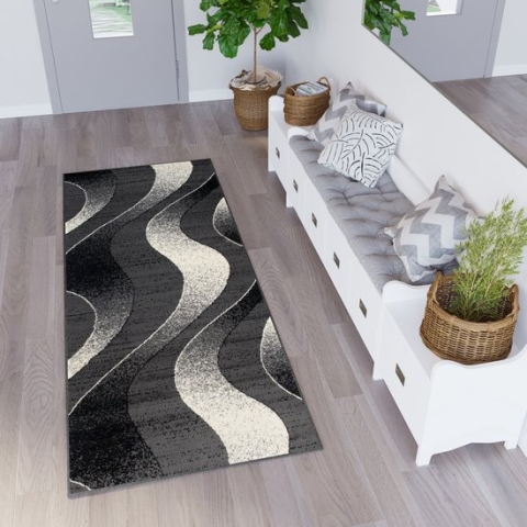 Tapiso Dream Tapijt Loper Abstract Gangloper Vloerkleed Maat-  120x1150