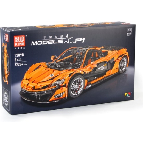 Mould King 13090S P1 Supercar -Te besturen met een app - Compatible met de bekende merken - DIY - Bouwset, constructieset - 3228 onderdelen - Mouldking