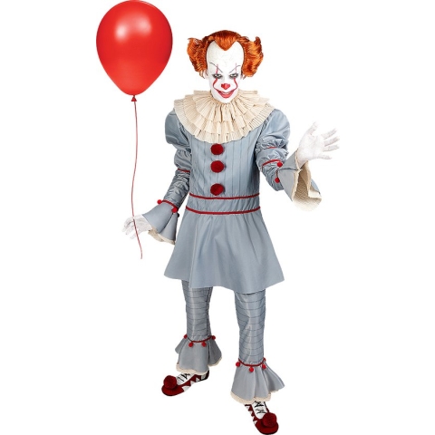 FUNIDELIA Pennywise Kostuum - IT: Chapter 2 voor mannen - Maat: XXL