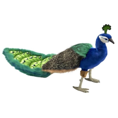 Hansa pluche pauw knuffel 100 cm