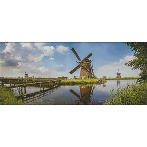 Borduurpakket Kinderdijk