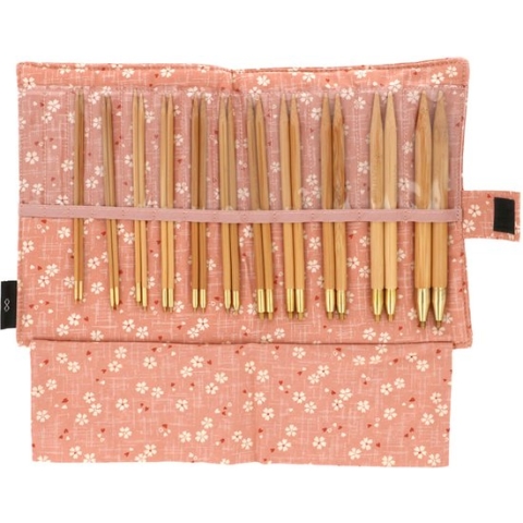 Seeknit Koshitsu verwis. rondbreinaaldenset STD roze.