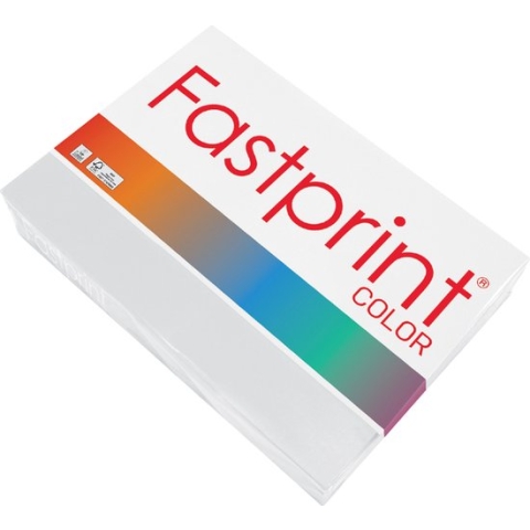 Kopieerpapier Fastprint A4 80gr grijs 500vel - 5 stuks