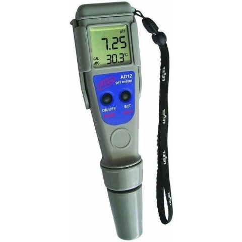 AD-12 pH / temp meter waterbestendig