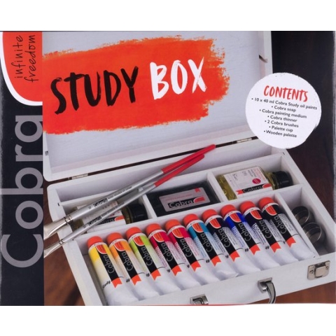 Cobra Study Olieverf box Basis