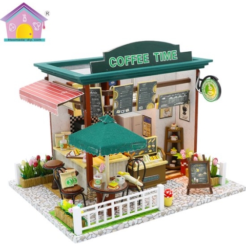 Coffee Time - DIY House Miniatuur Bouwpakket / modelbouw