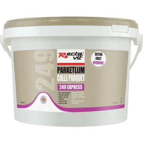 Rectavit 249 express parketlijm 2x6 kg