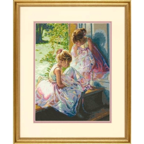 borduurpakket 70-35280 ballerina meisjes